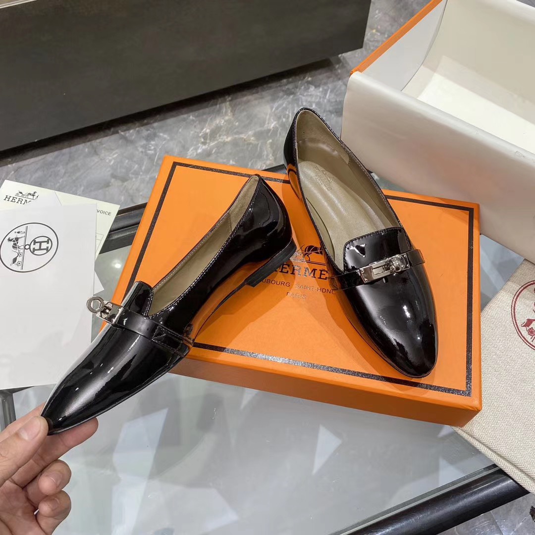 Hermes Kelly Flat shoes