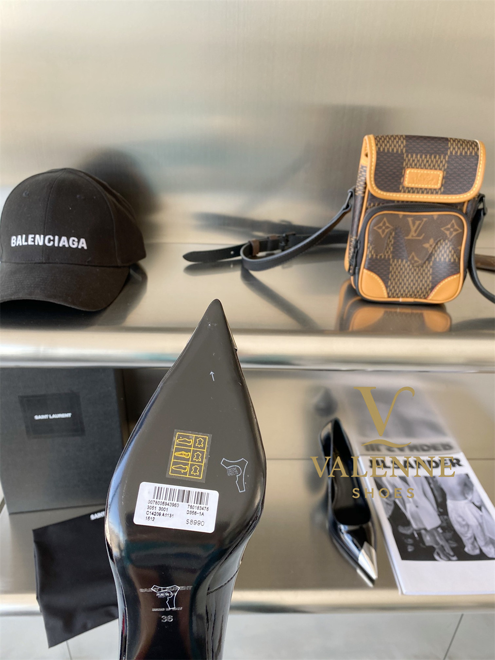 YSL Yves Saint Laurent Pointed-toe high heels