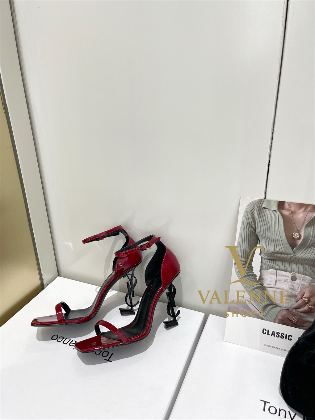 YSL Yves Saint Laurent high heels