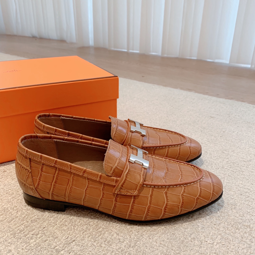 Hermes Lefu shoes