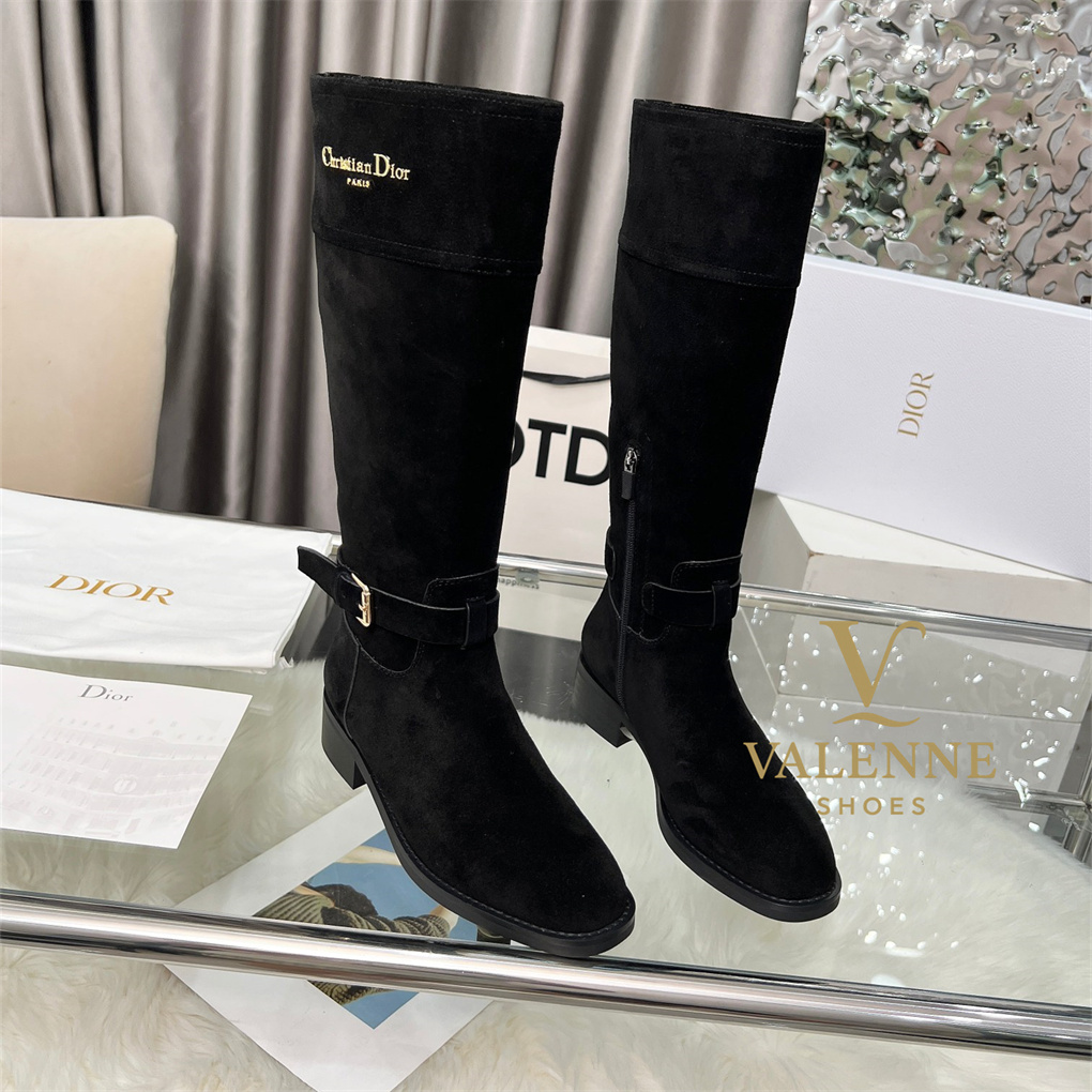 Dior Vintage-inspired British Brogue Knight Boots