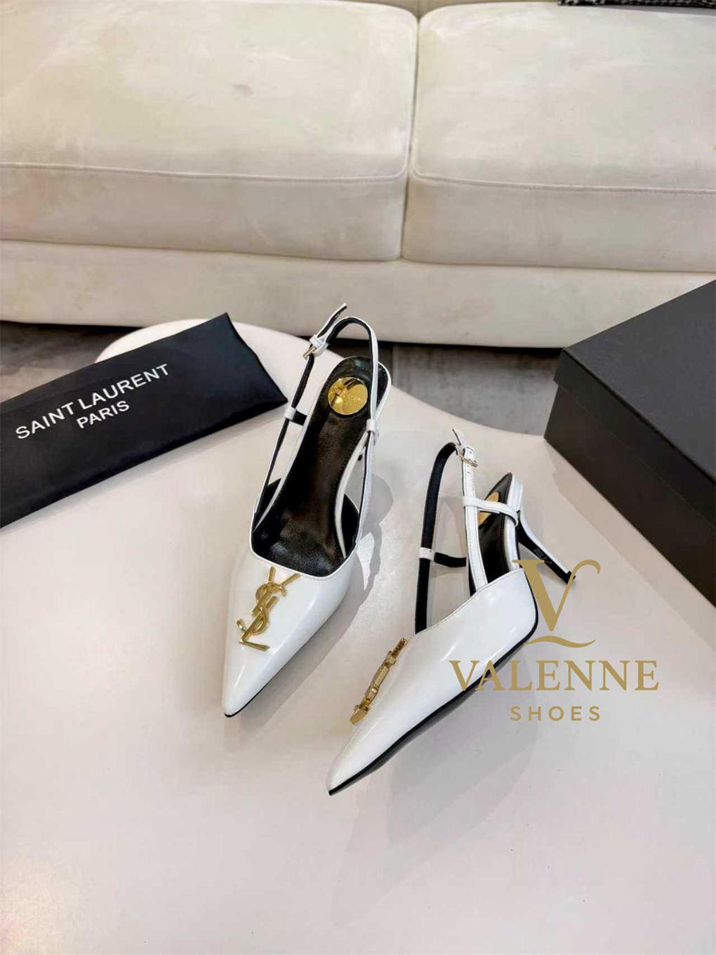 YSL Yves Saint Laurent Pointed-Toe high heels