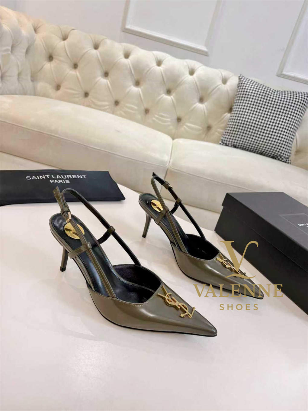 YSL Yves Saint Laurent Pointed-Toe high heels