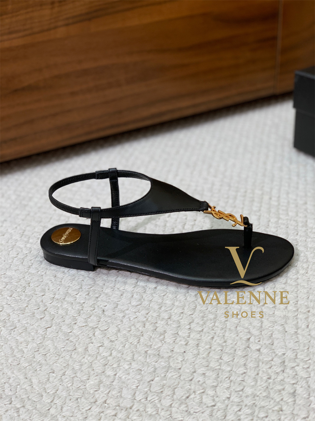 YSL Yves Saint Laurent Flat Sandals