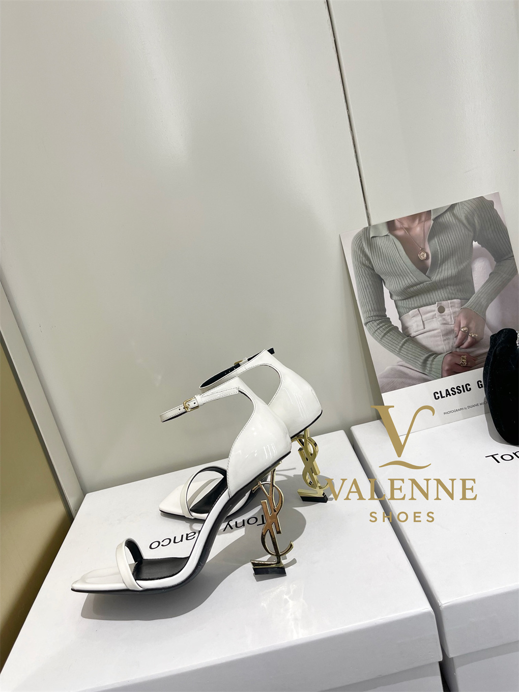 YSL Yves Saint Laurent high heels