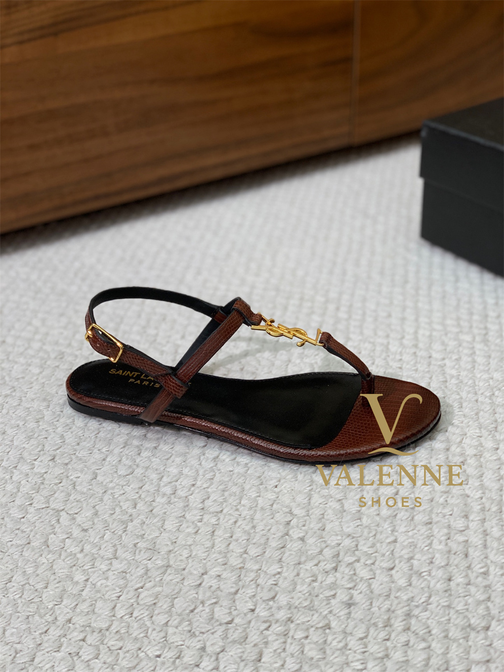 YSL Yves Saint Laurent Flat Sandals