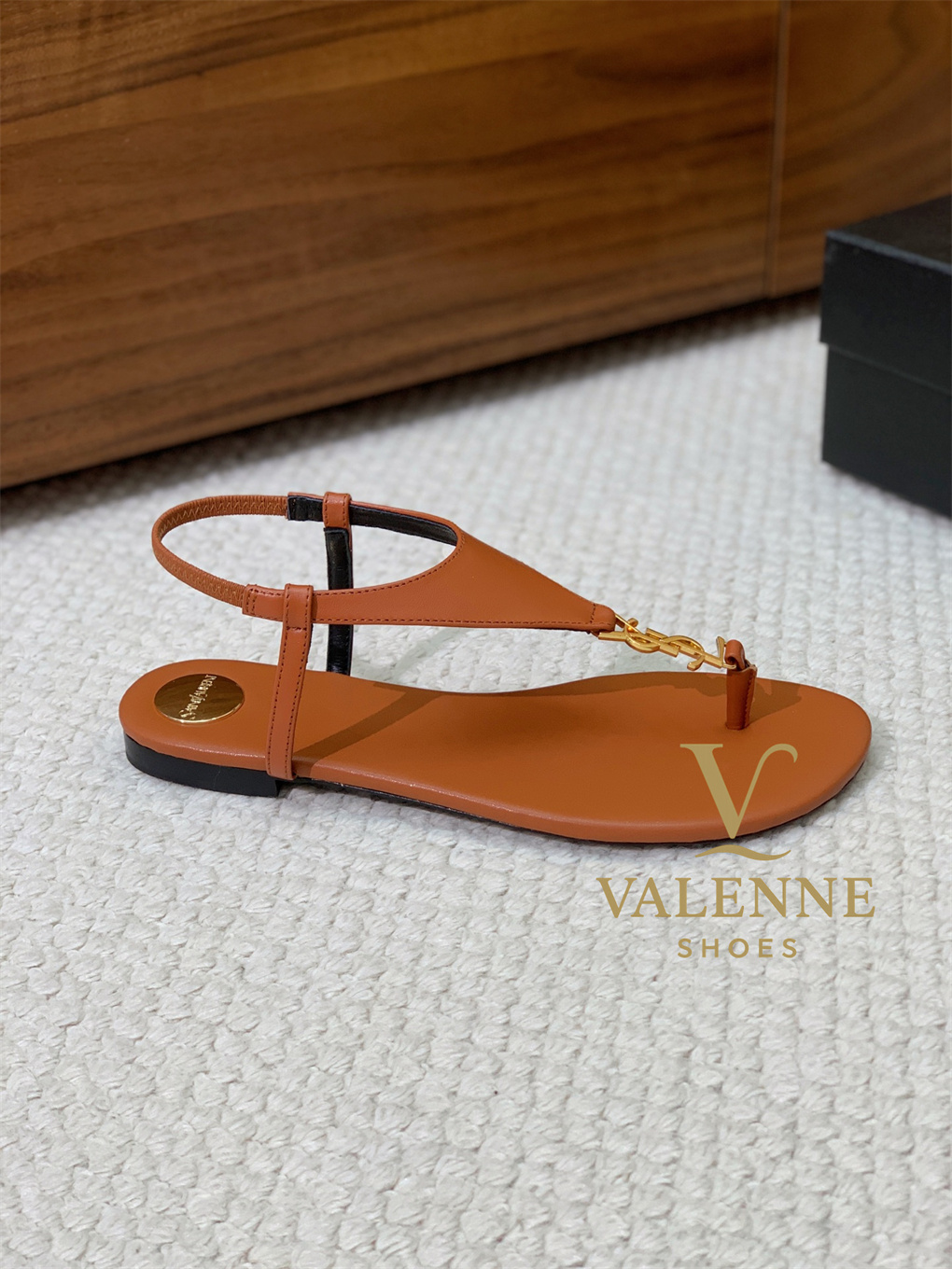 YSL Yves Saint Laurent Flat Sandals