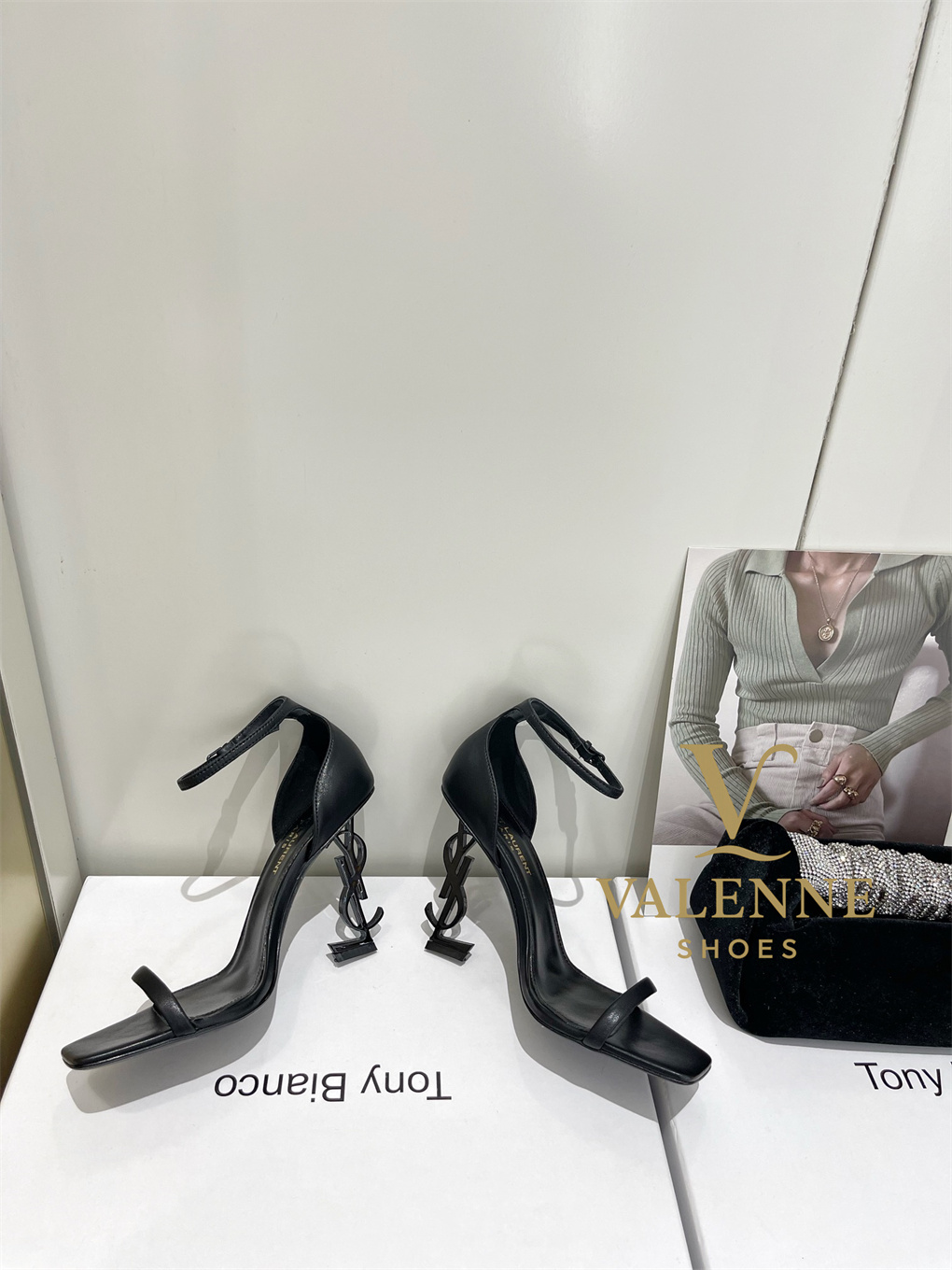 YSL Yves Saint Laurent high heels