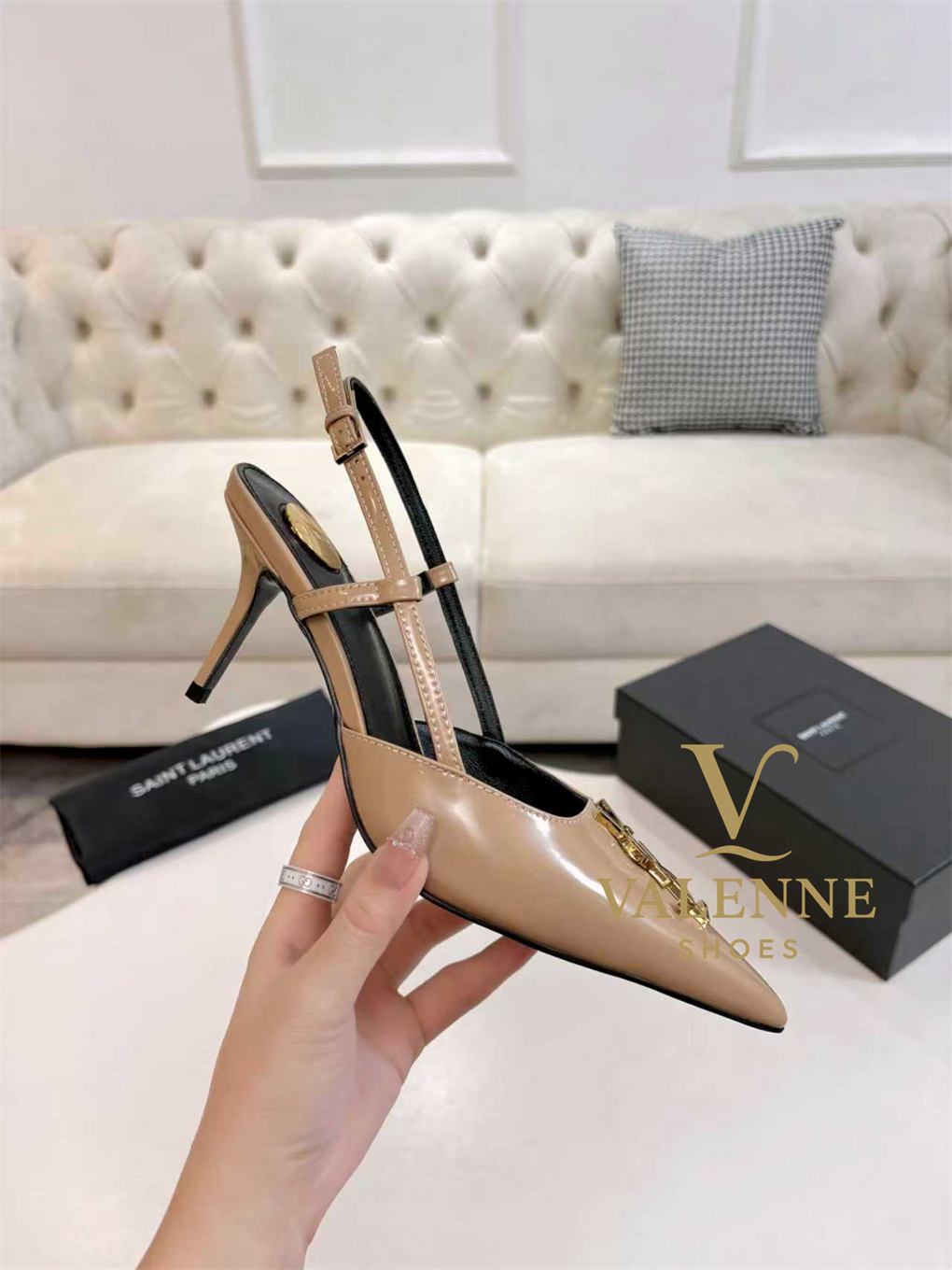 YSL Yves Saint Laurent Pointed-Toe high heels