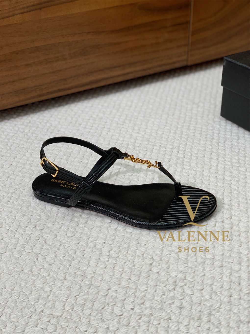YSL Yves Saint Laurent Flat Sandals