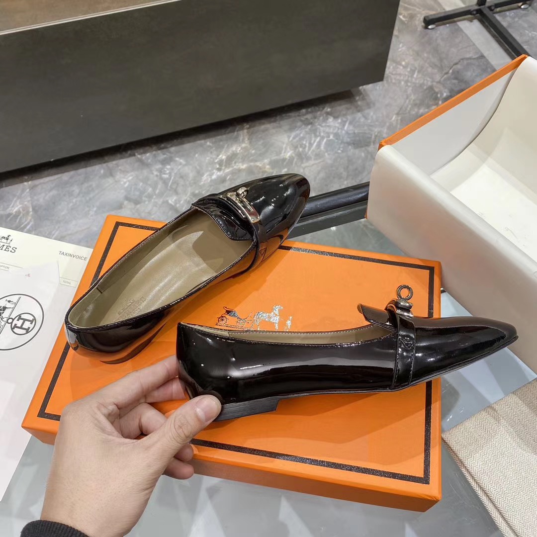 Hermes Kelly Flat shoes