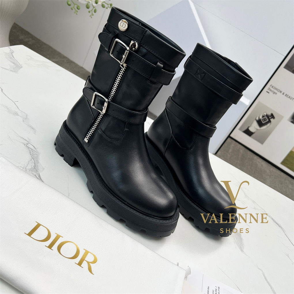 Dior British Brogue Ankle Boots