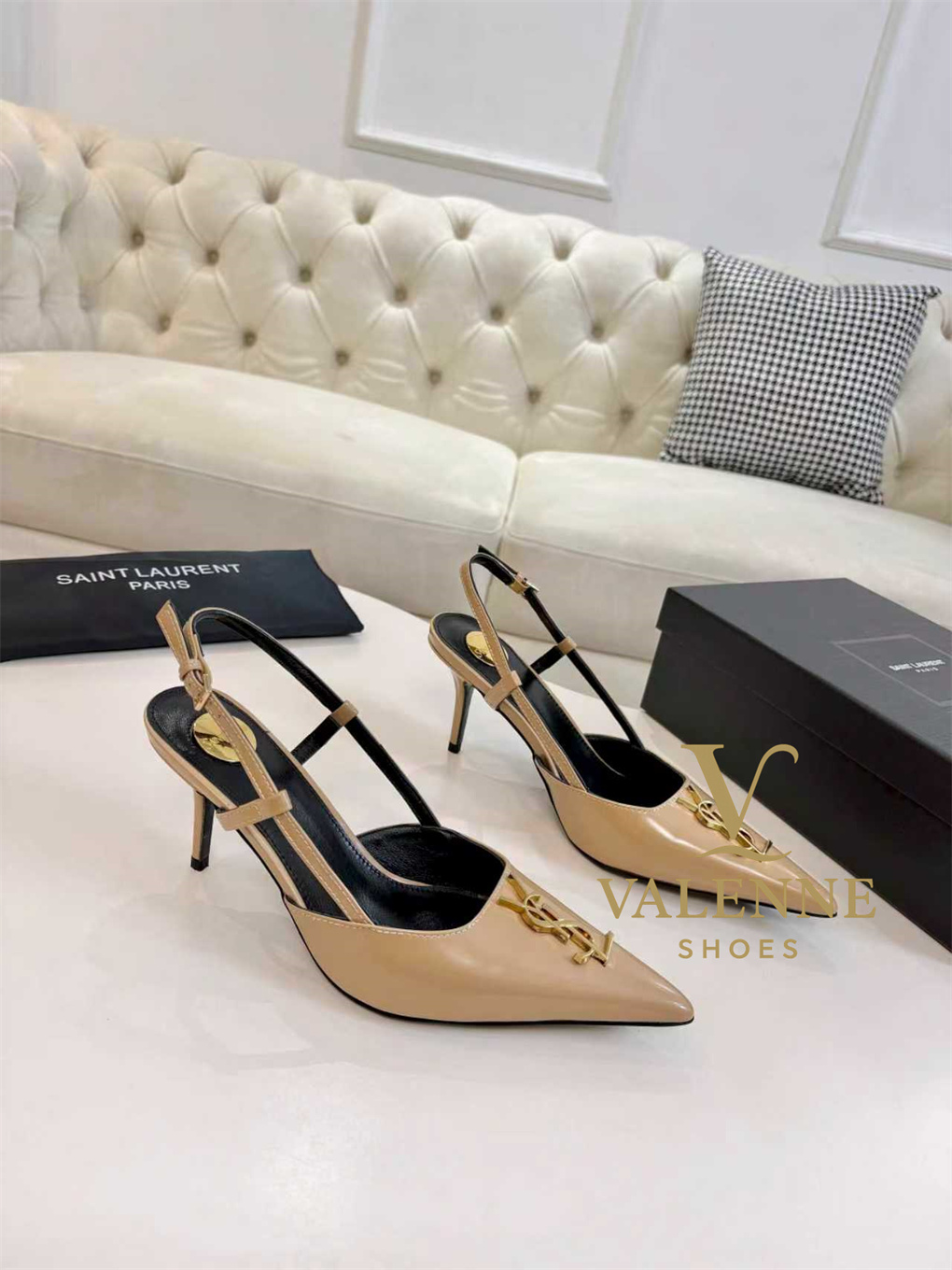YSL Yves Saint Laurent Pointed-Toe high heels
