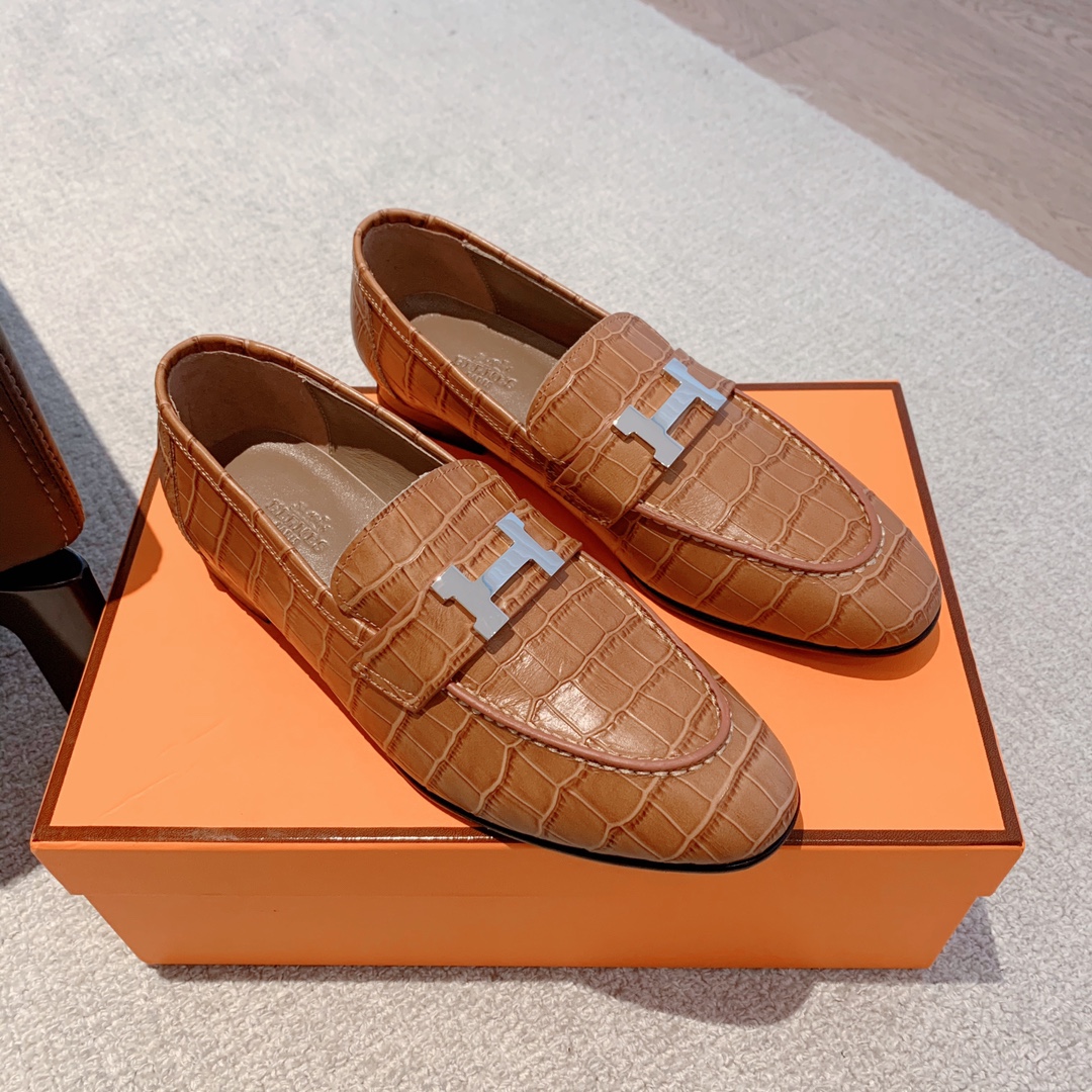 Hermes Lefu shoes
