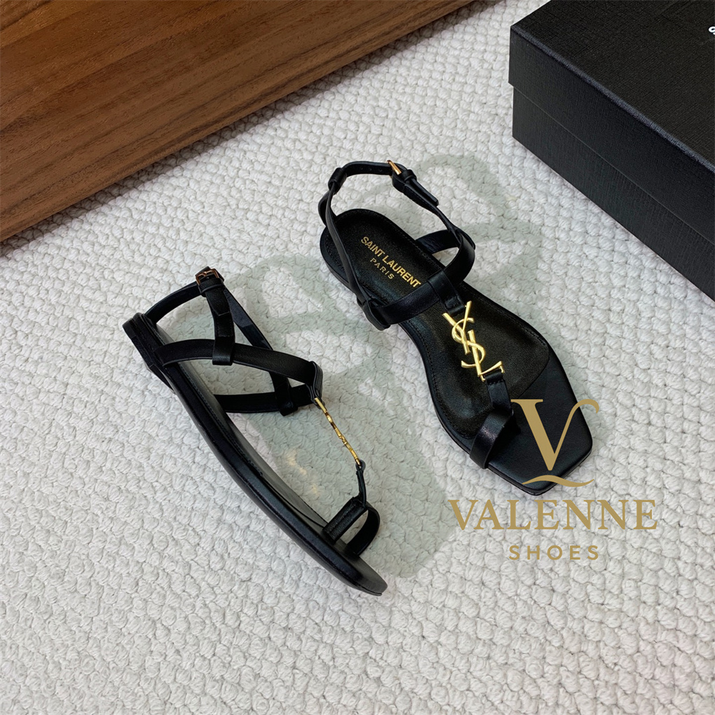 YSL Yves Saint Laurent Flat Sandals