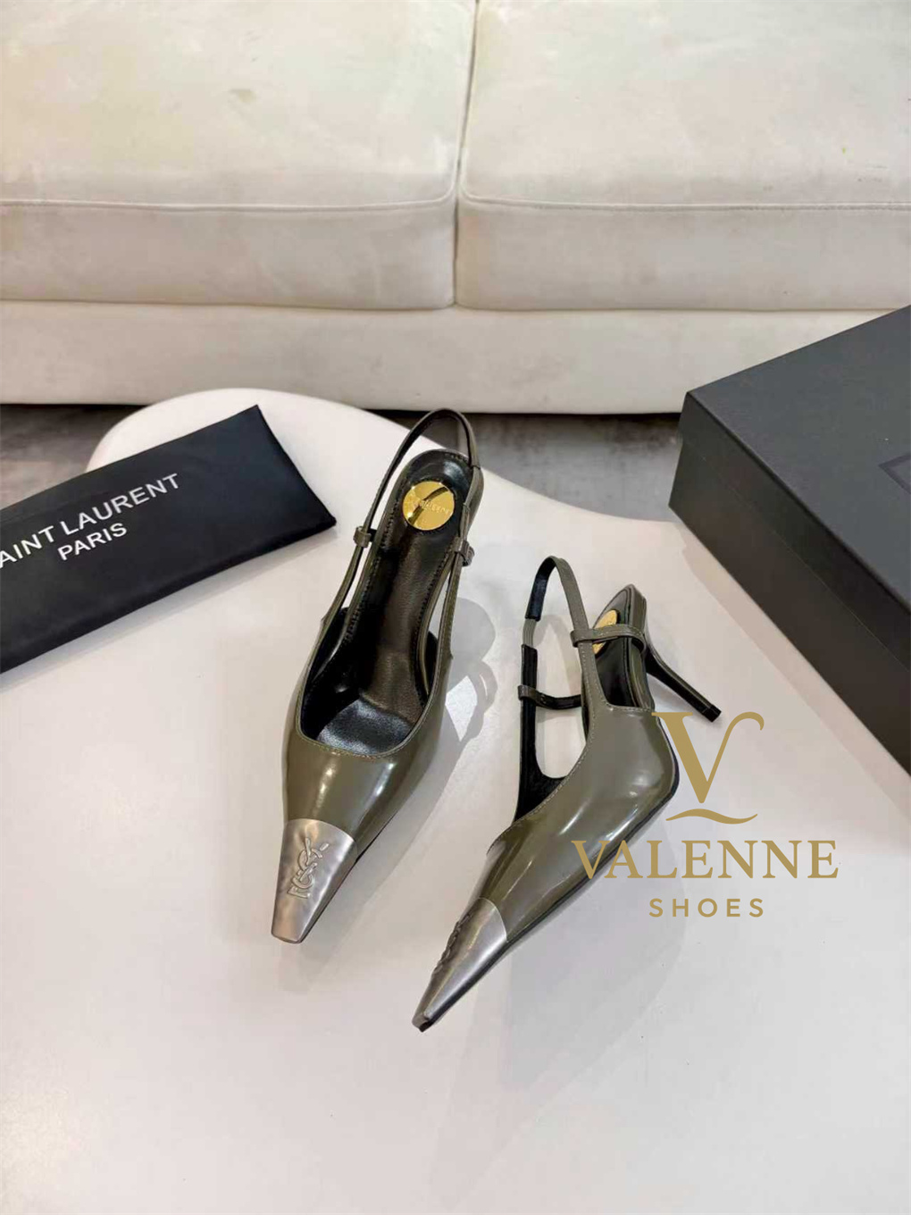 YSL Yves Saint Laurent Pointed-Toe high heels