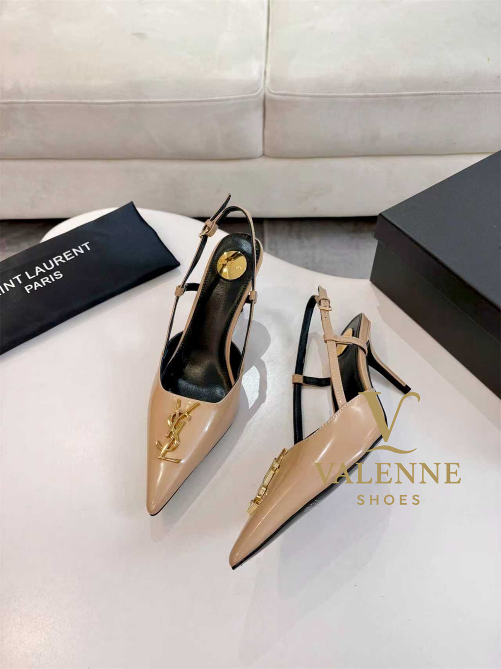 YSL Yves Saint Laurent Pointed-Toe high heels