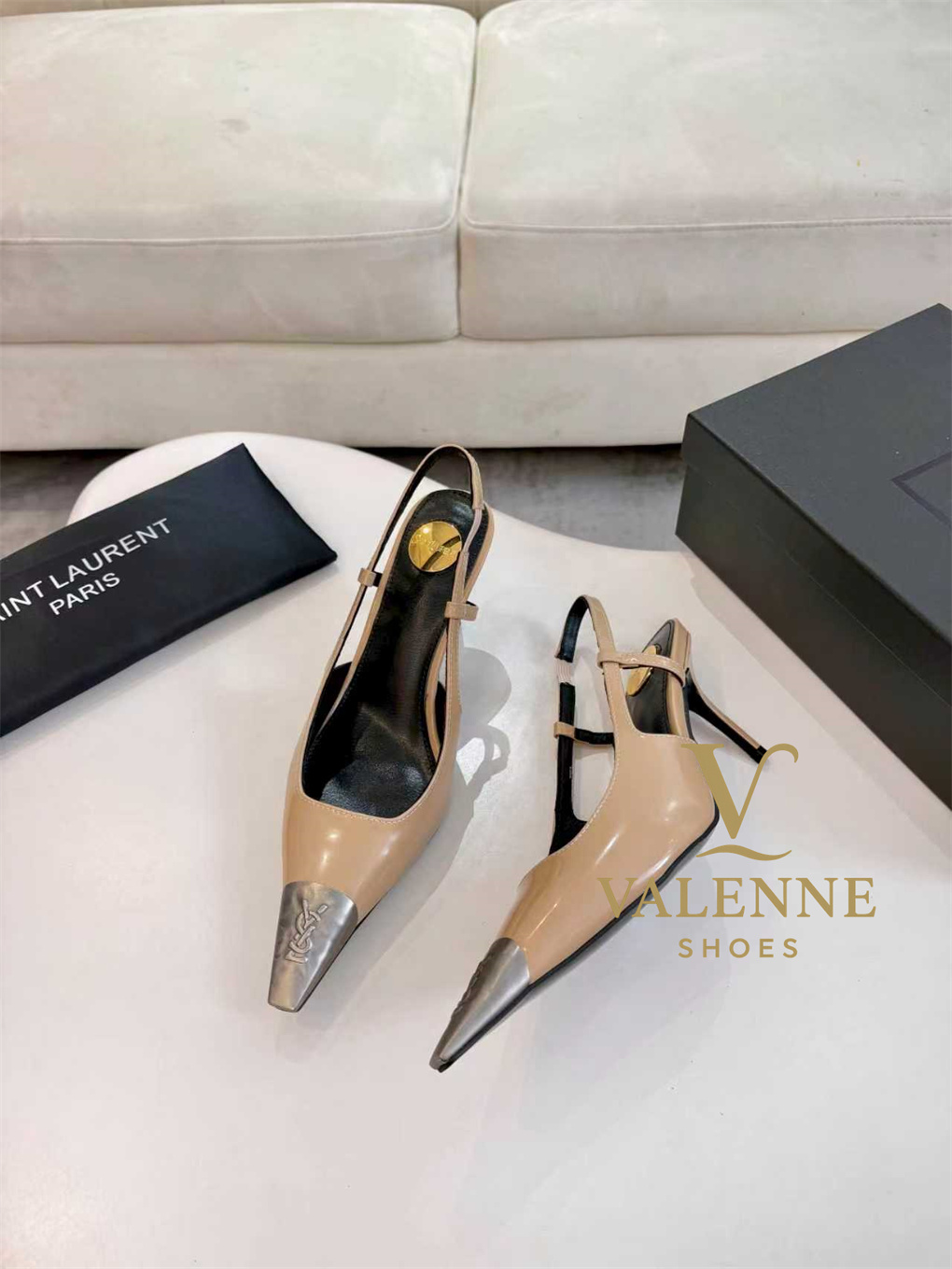 YSL Yves Saint Laurent Pointed-Toe high heels
