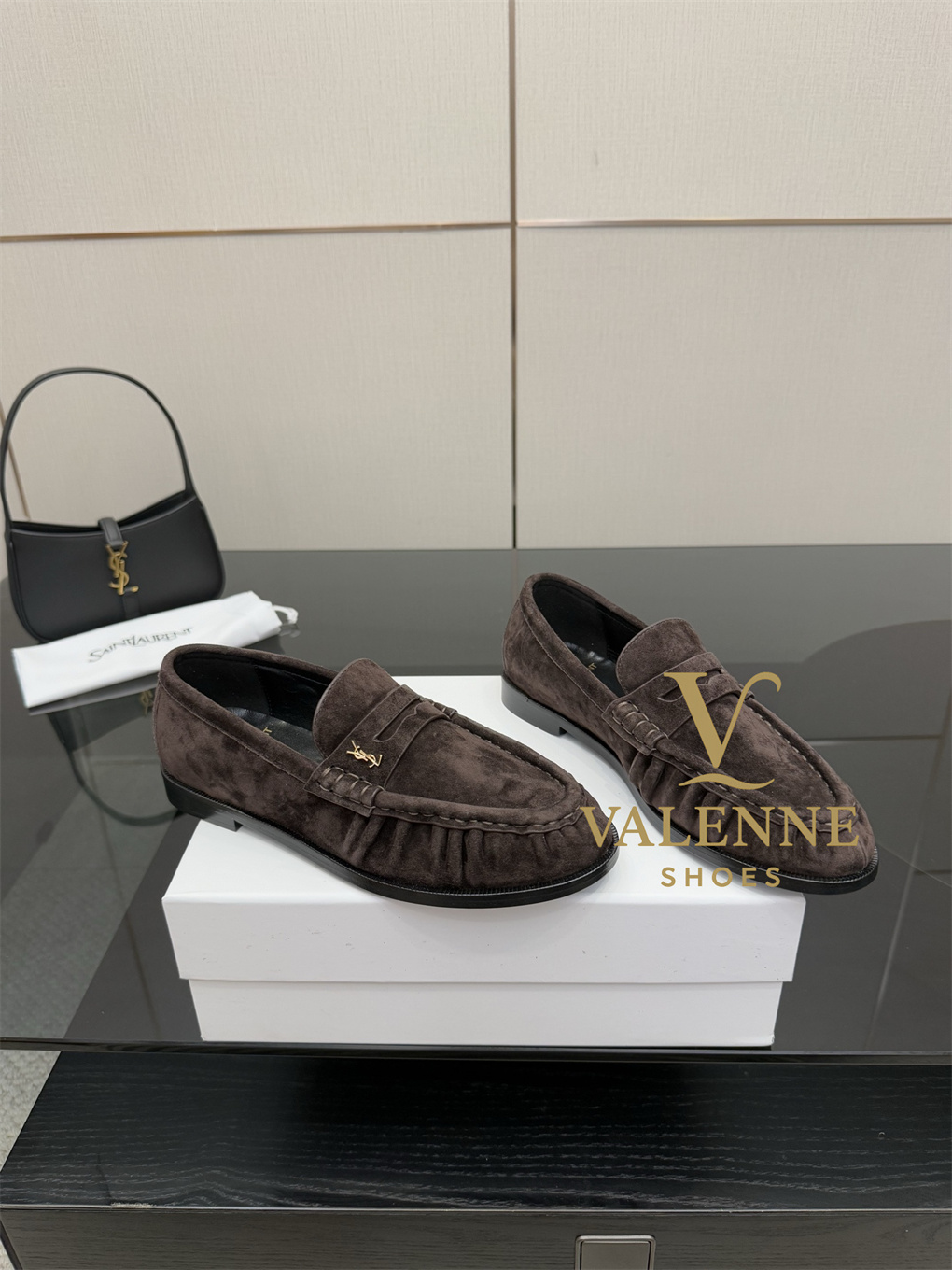 YSL Loafers Flat Shoes Yves Saint Laurent