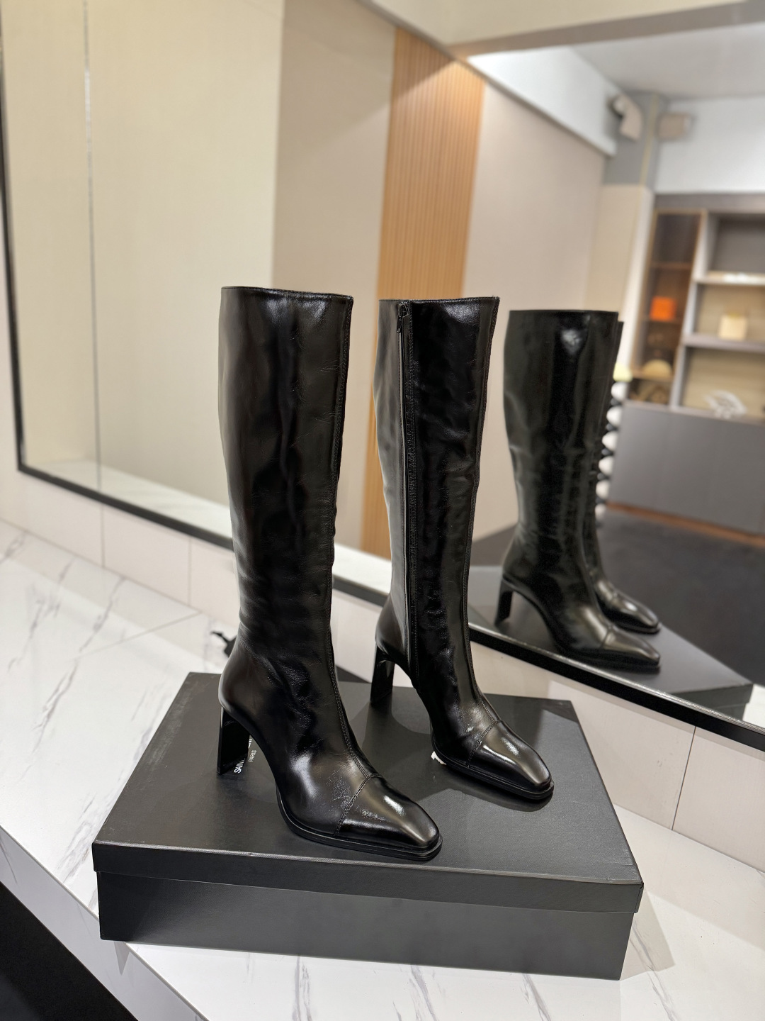 YSL High Heels Boots Yves Saint Lauren