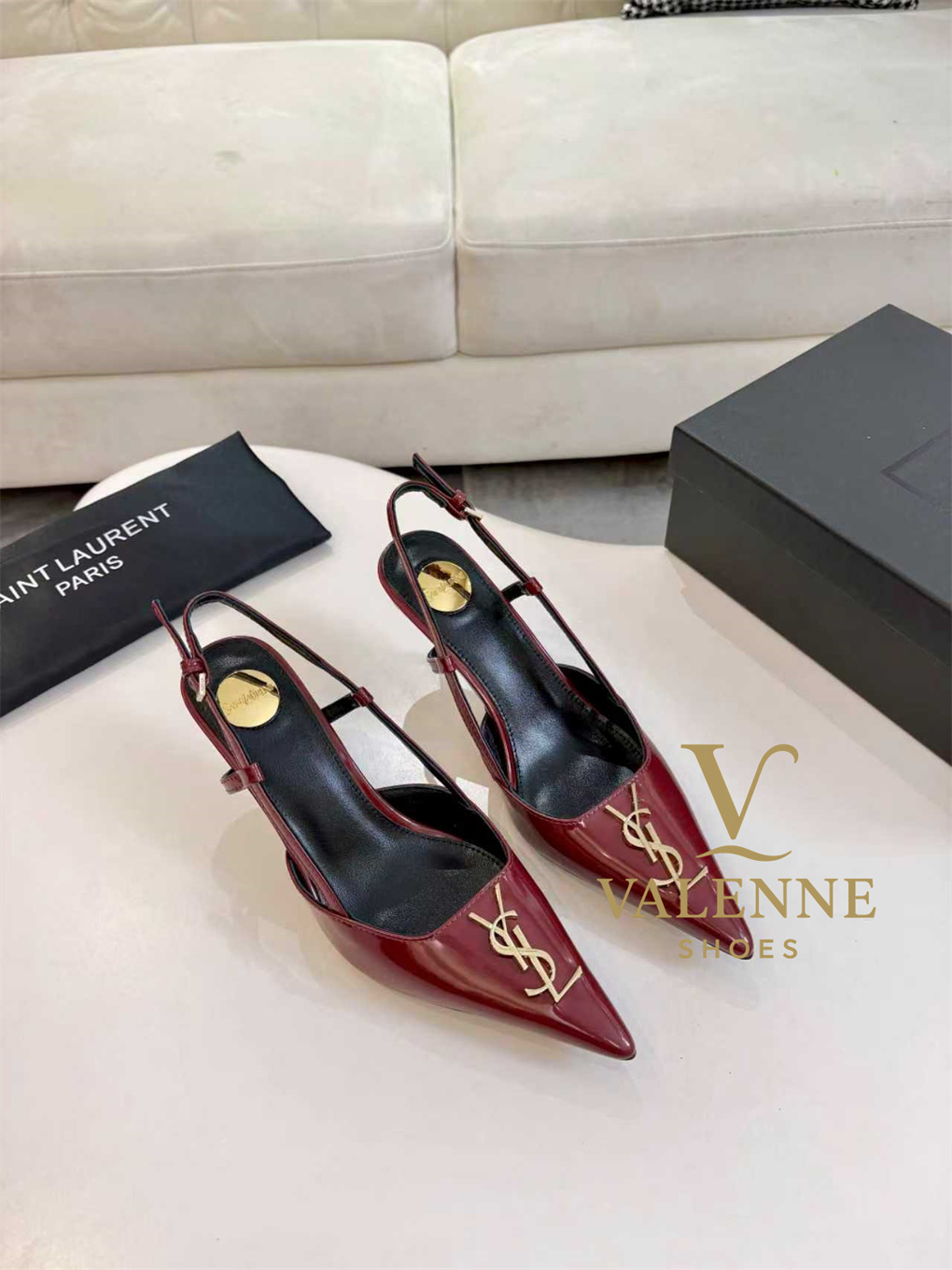 YSL Yves Saint Laurent Pointed-Toe high heels