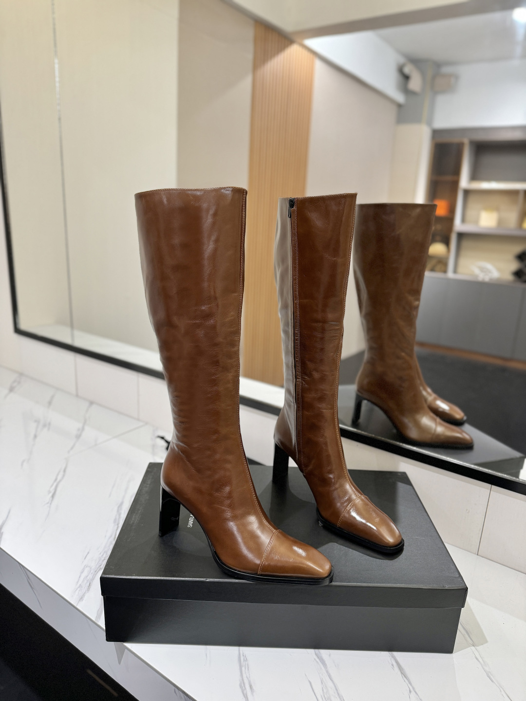 YSL High Heels Boots Yves Saint Lauren