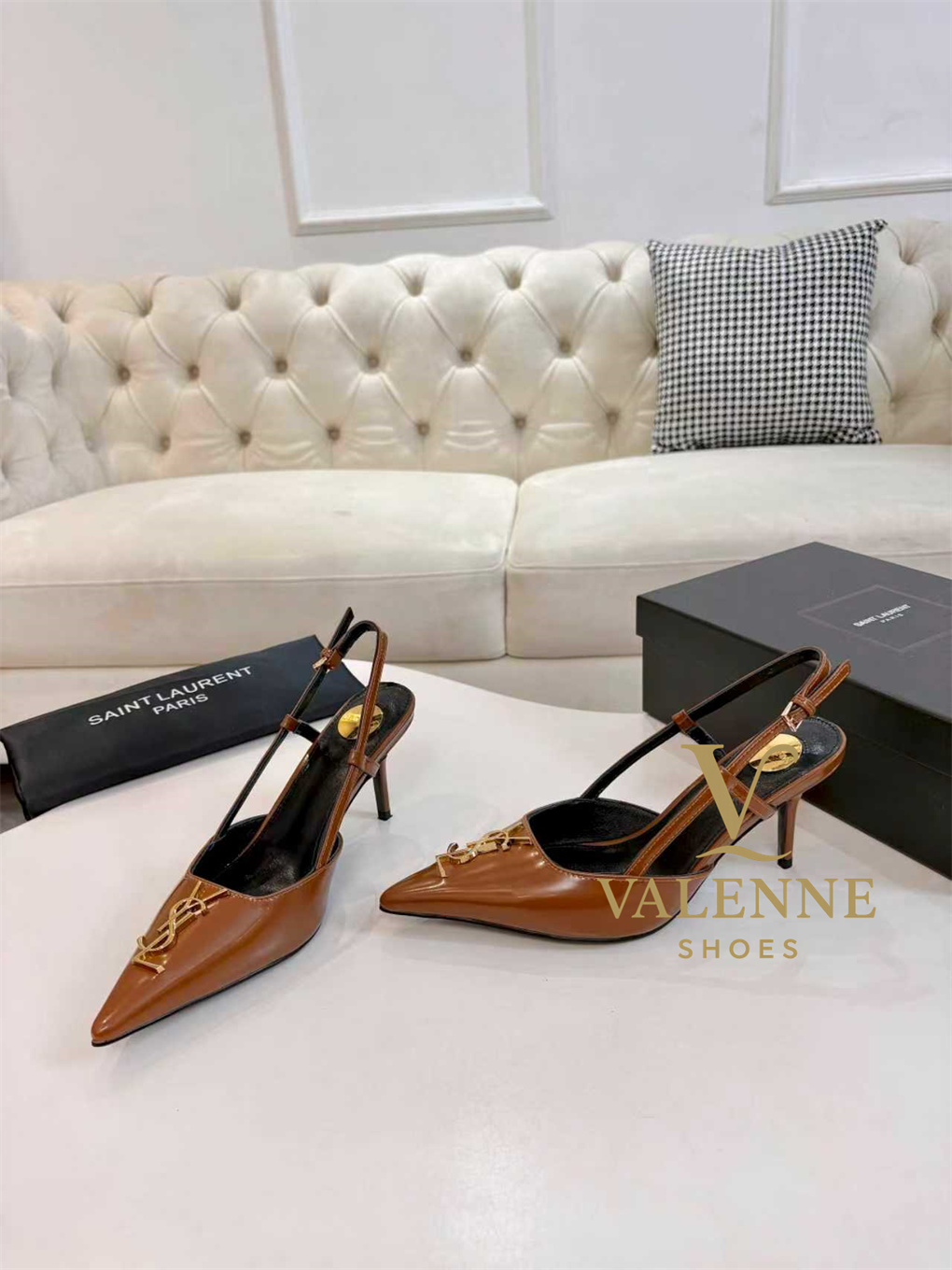 YSL Yves Saint Laurent Pointed-Toe high heels
