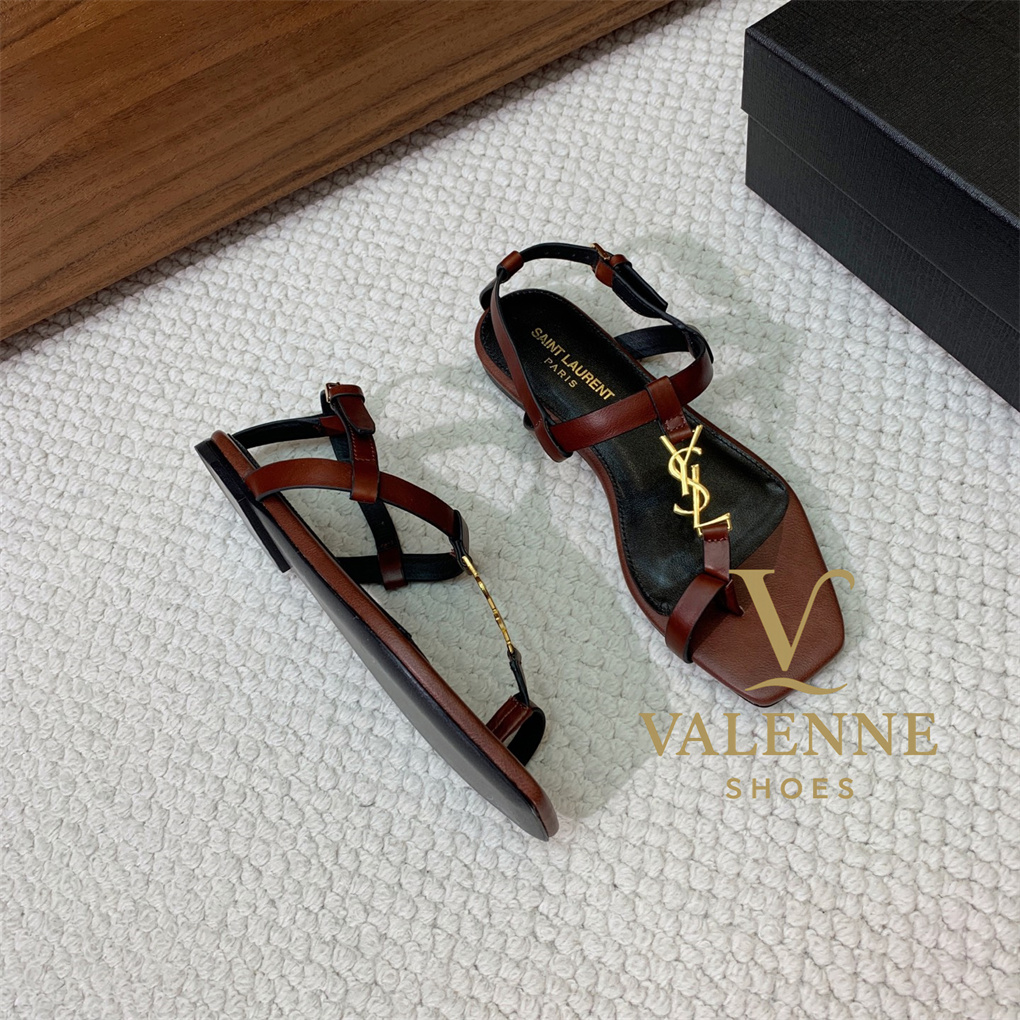 YSL Yves Saint Laurent Flat Sandals