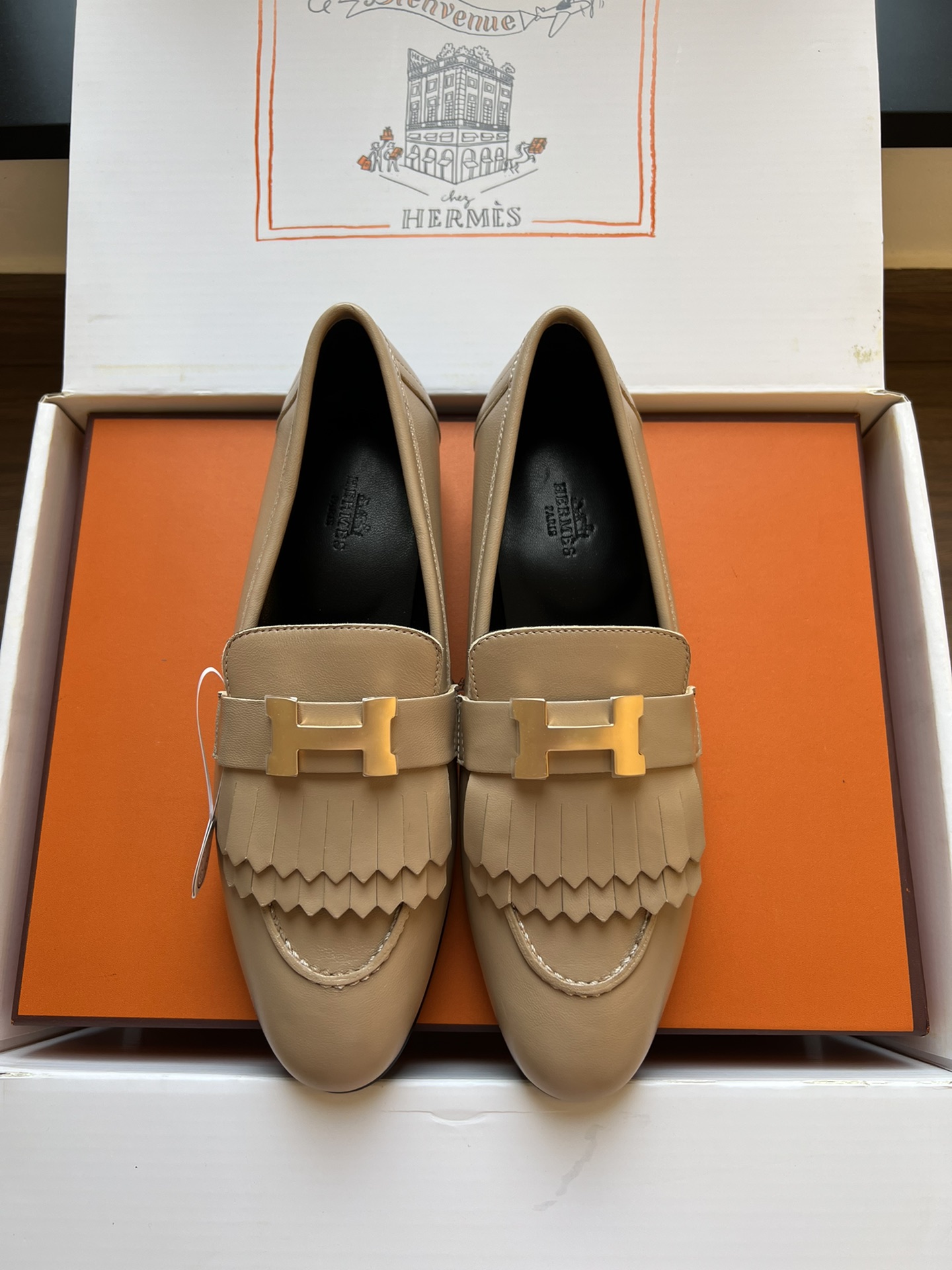 Hermes Kelly Flat shoes