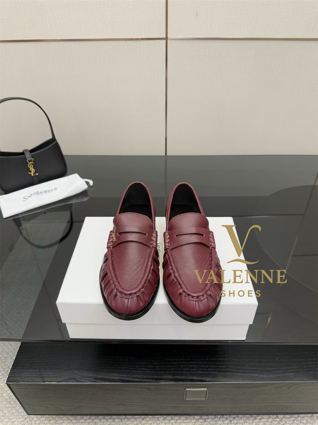 YSL Loafers Flat Shoes Yves Saint Laurent