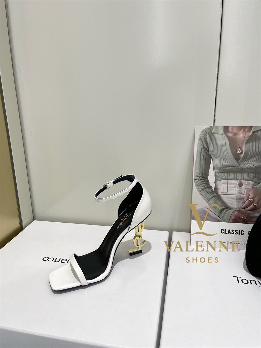 YSL Yves Saint Laurent high heels