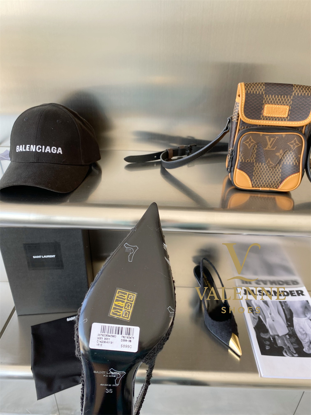 YSL Yves Saint Laurent Pointed-toe high heels