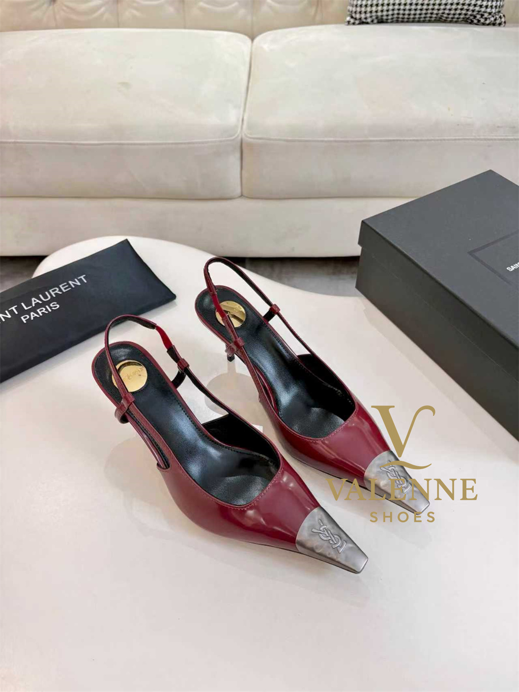 YSL Yves Saint Laurent Pointed-Toe high heels