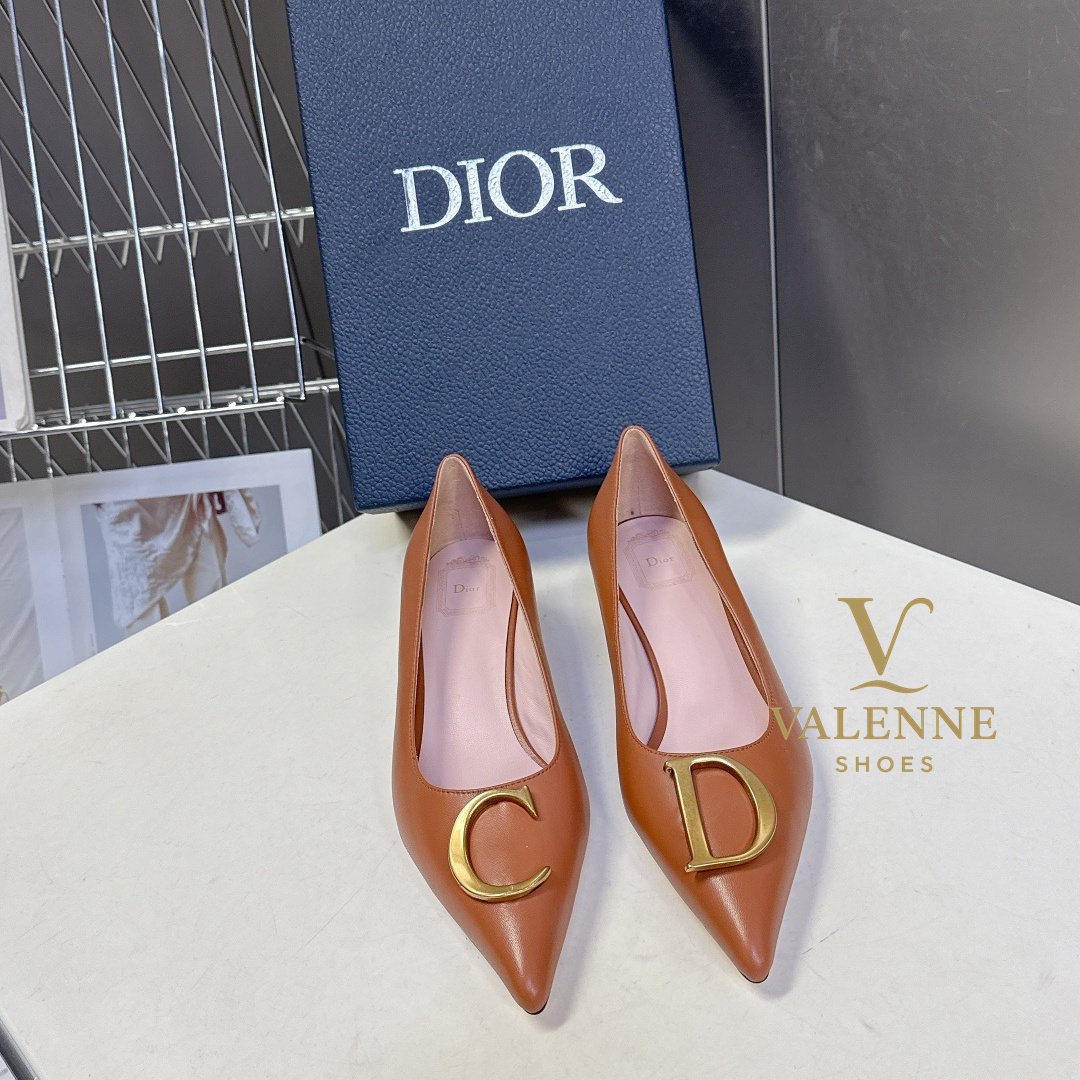 Dior Wine Glass Heel Shoes