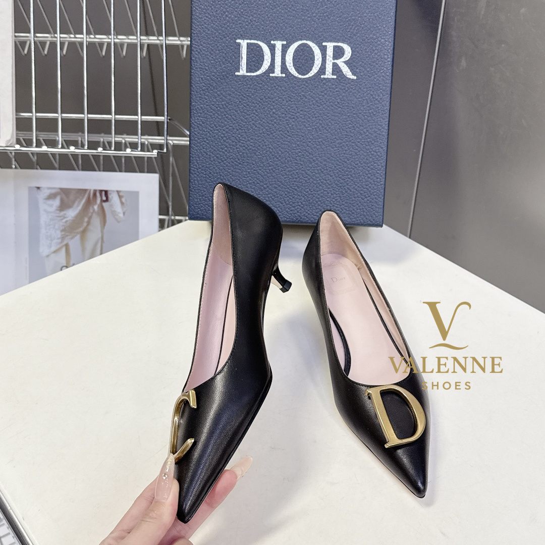 Dior Wine Glass Heel Shoes