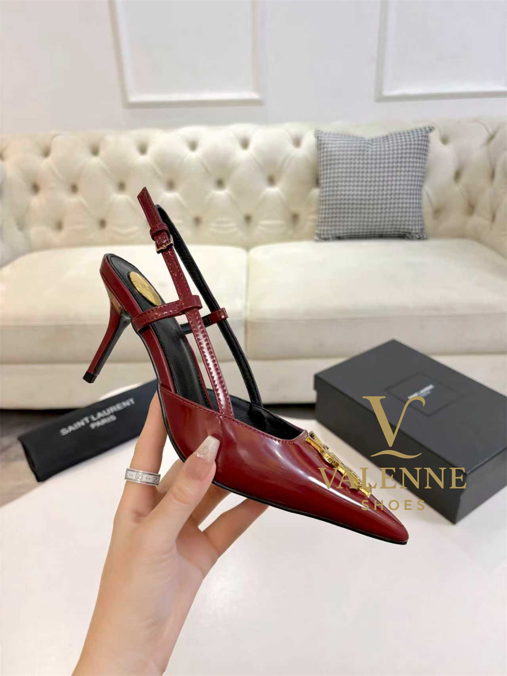 YSL Yves Saint Laurent Pointed-Toe high heels