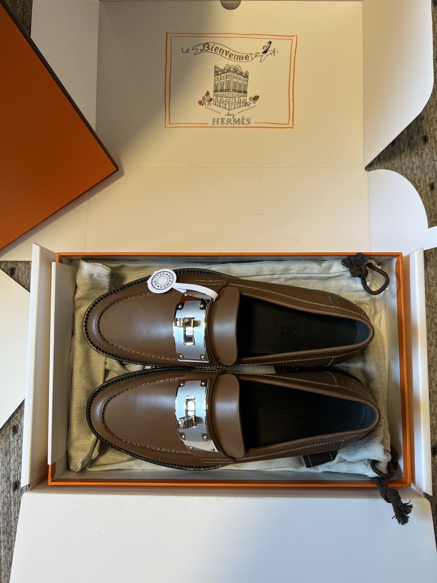 Hermes Kelly Flat shoes