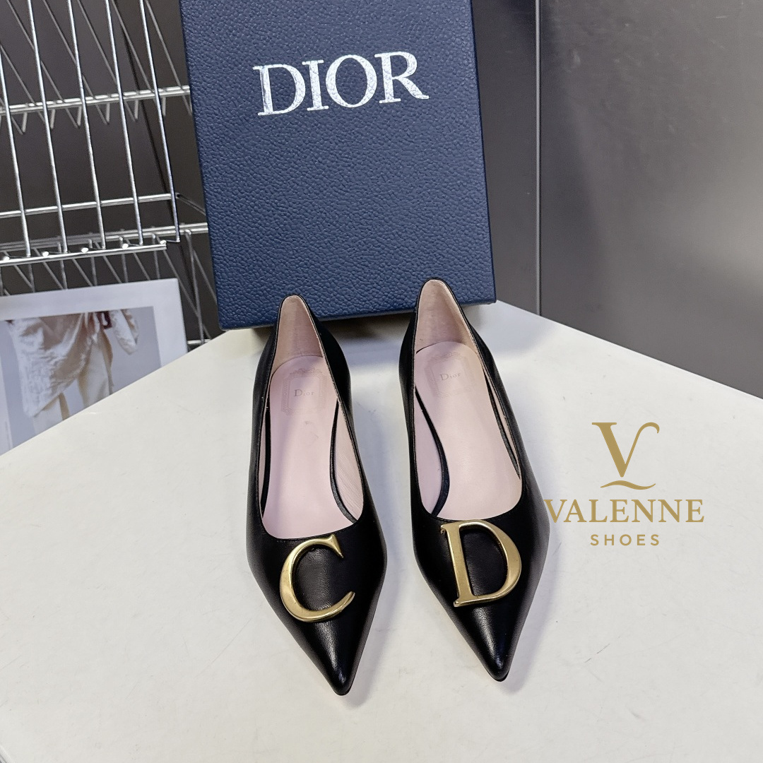 Dior Wine Glass Heel Shoes