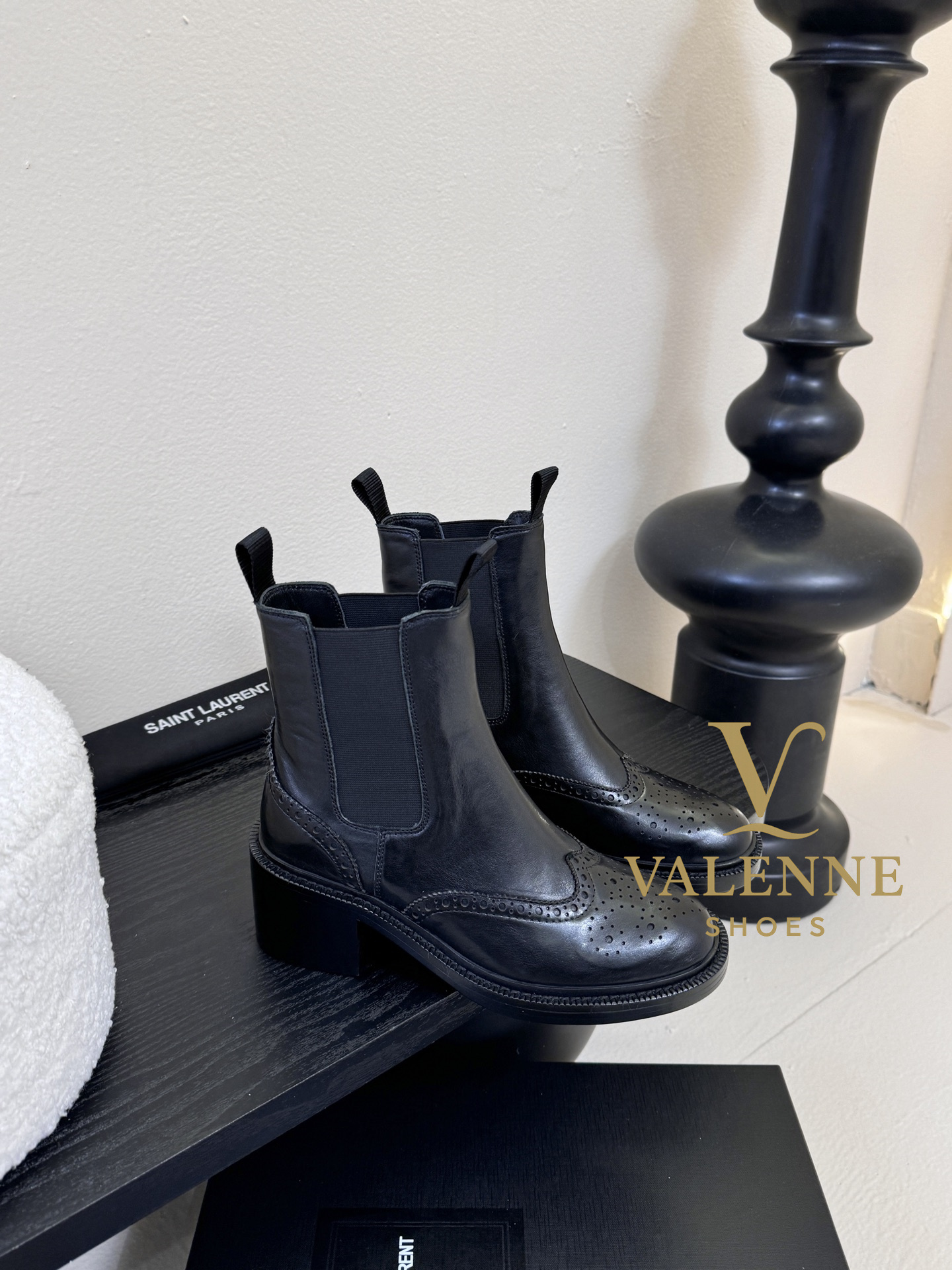 YSL Brogue Boots Yves Saint Laurent