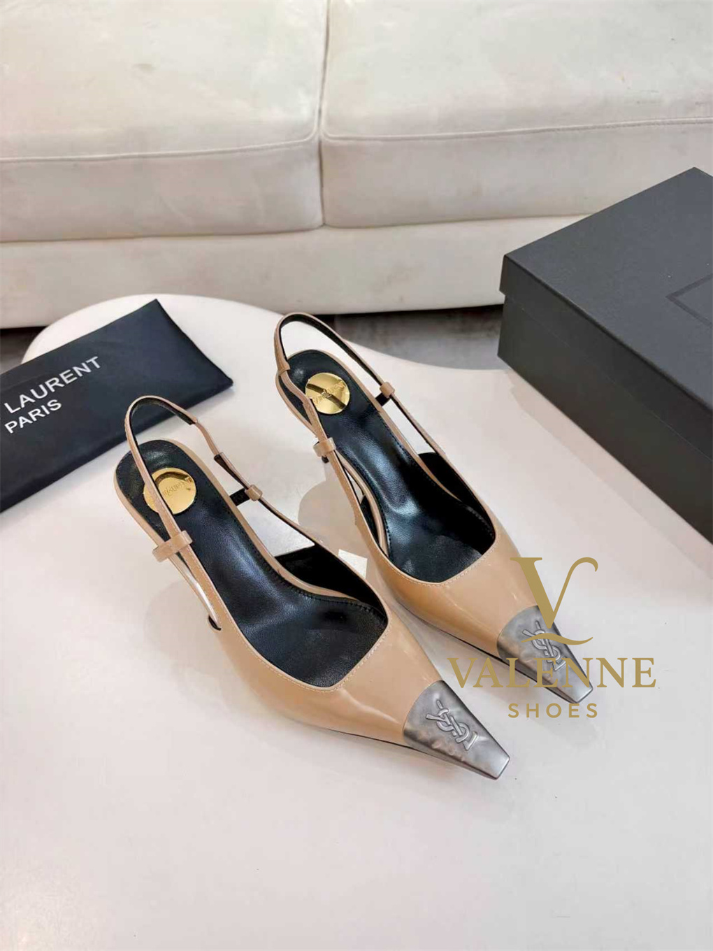 YSL Yves Saint Laurent Pointed-Toe high heels