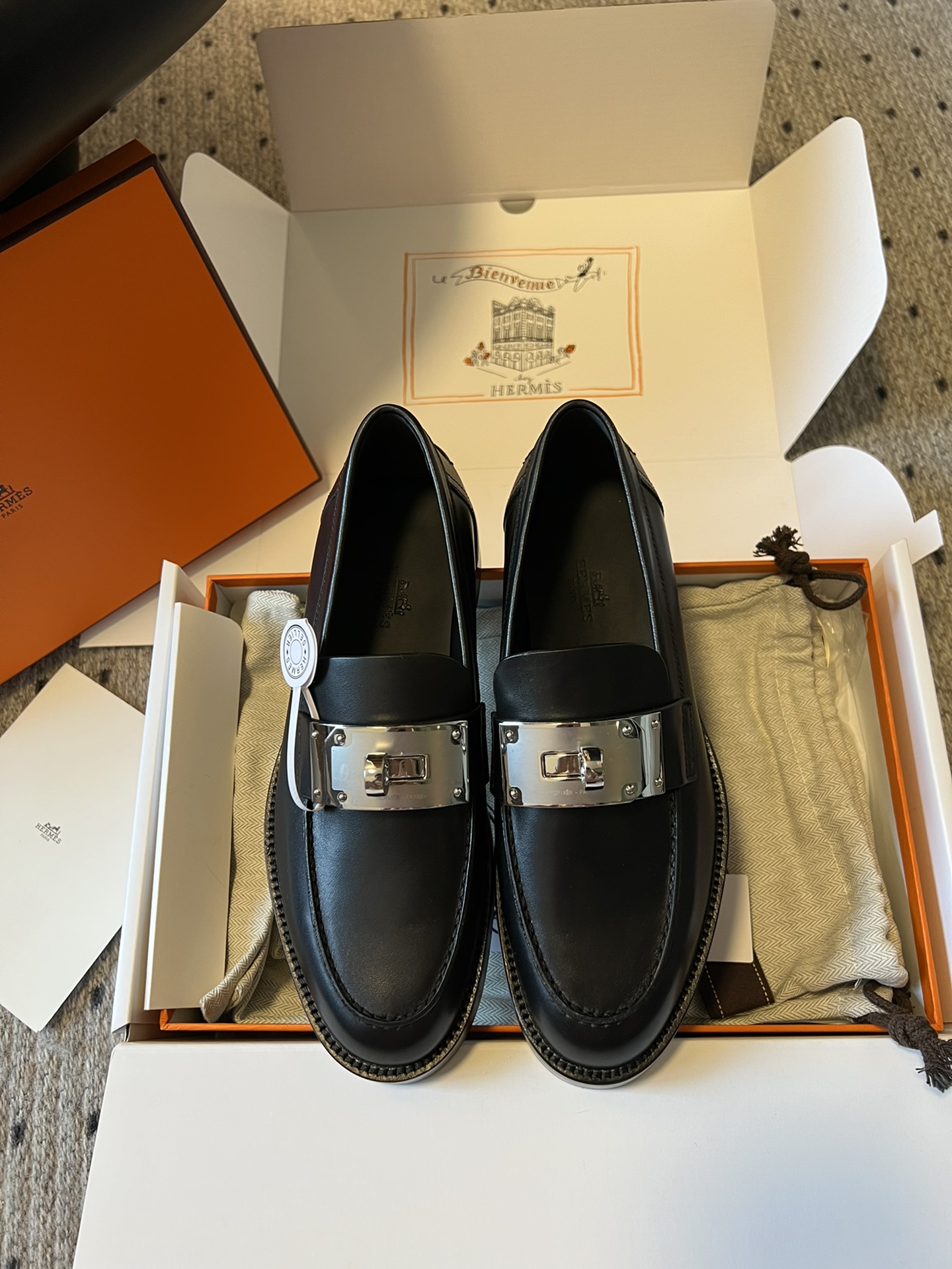 Hermes Kelly Flat shoes