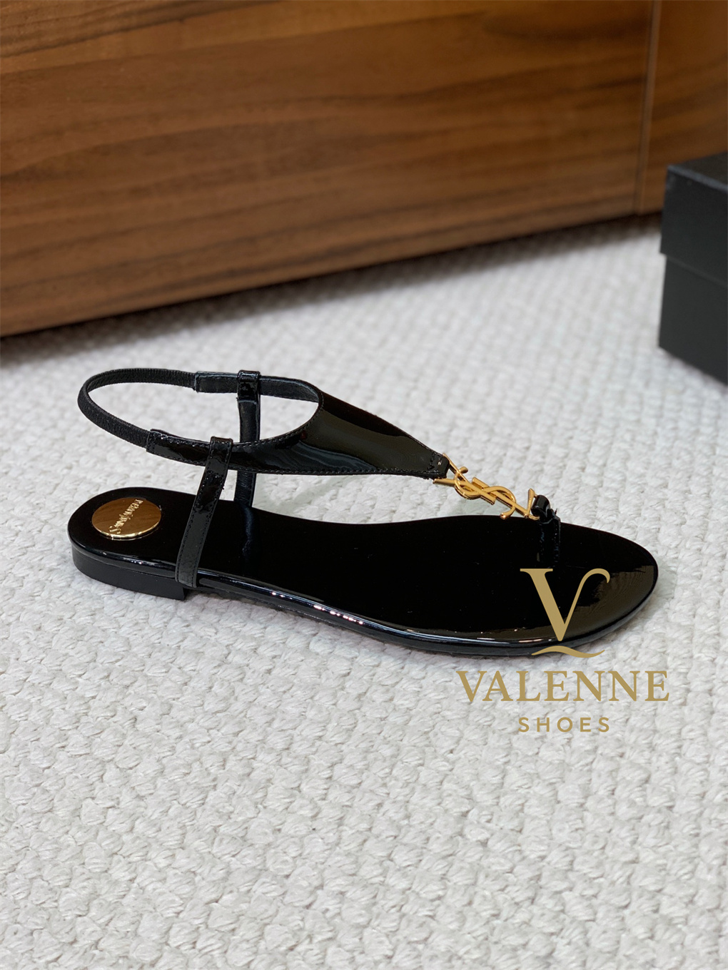 YSL Yves Saint Laurent Flat Sandals