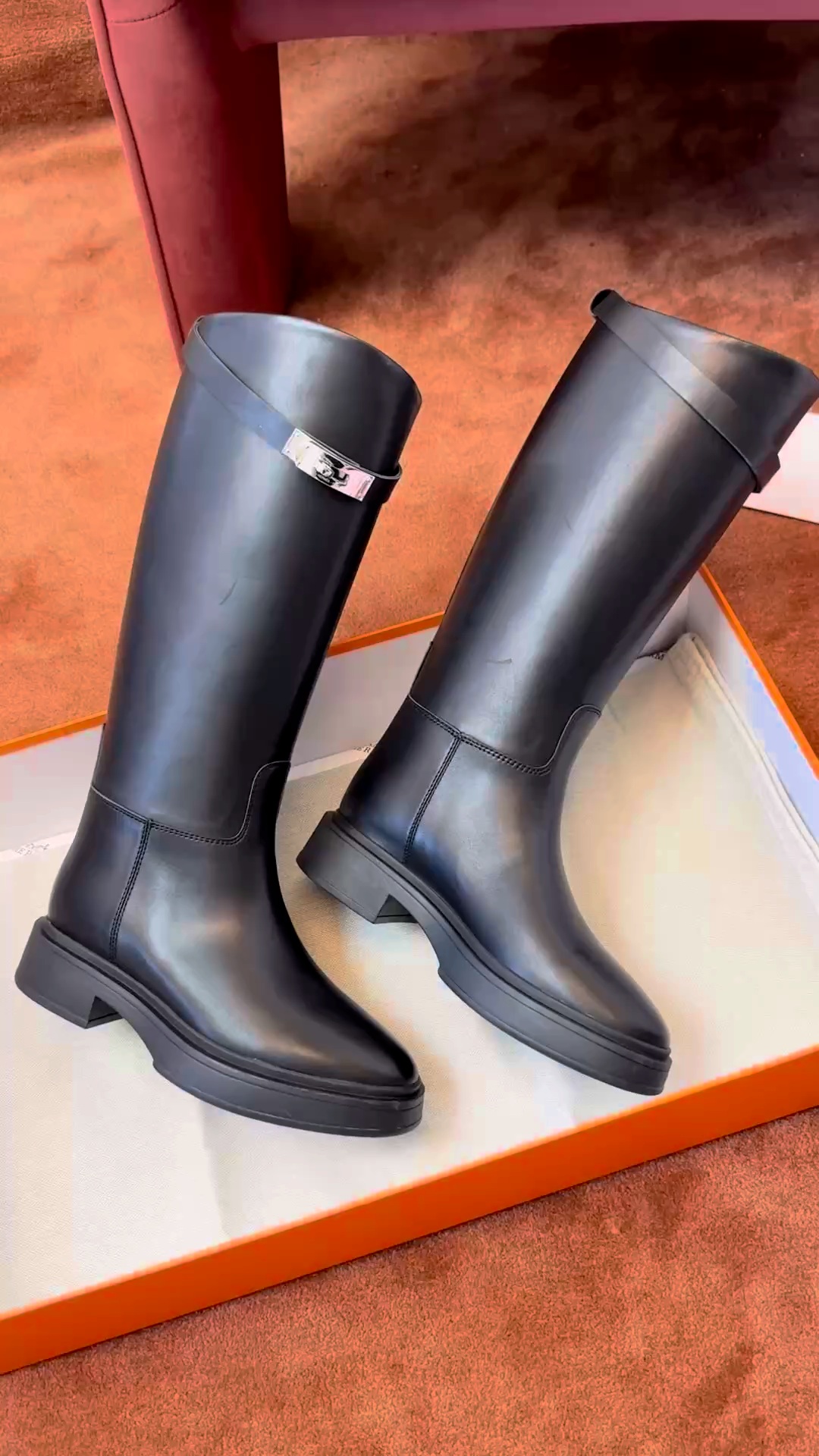 Hermes Kelly boots
