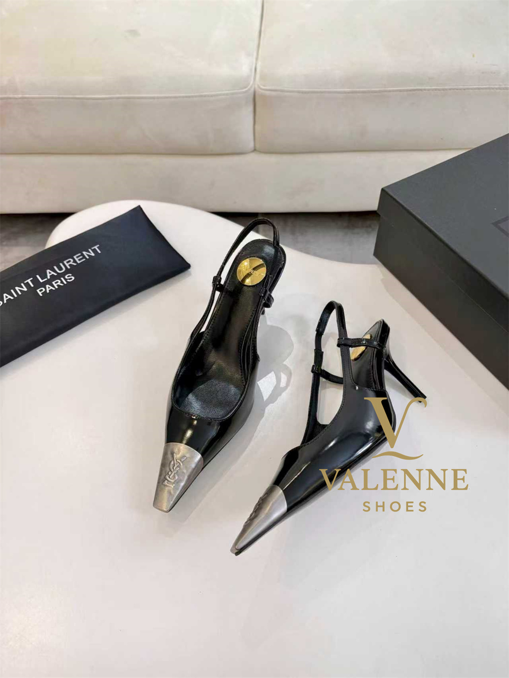YSL Yves Saint Laurent Pointed-Toe high heels