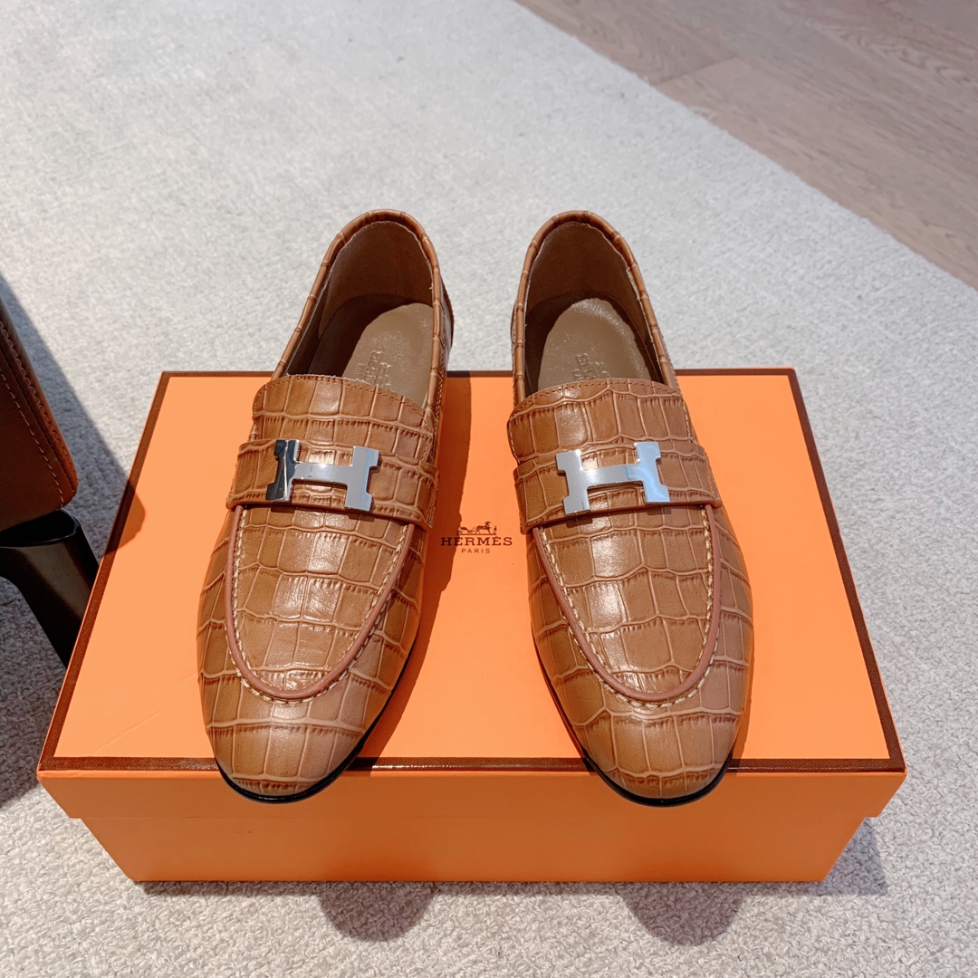 Hermes Lefu shoes