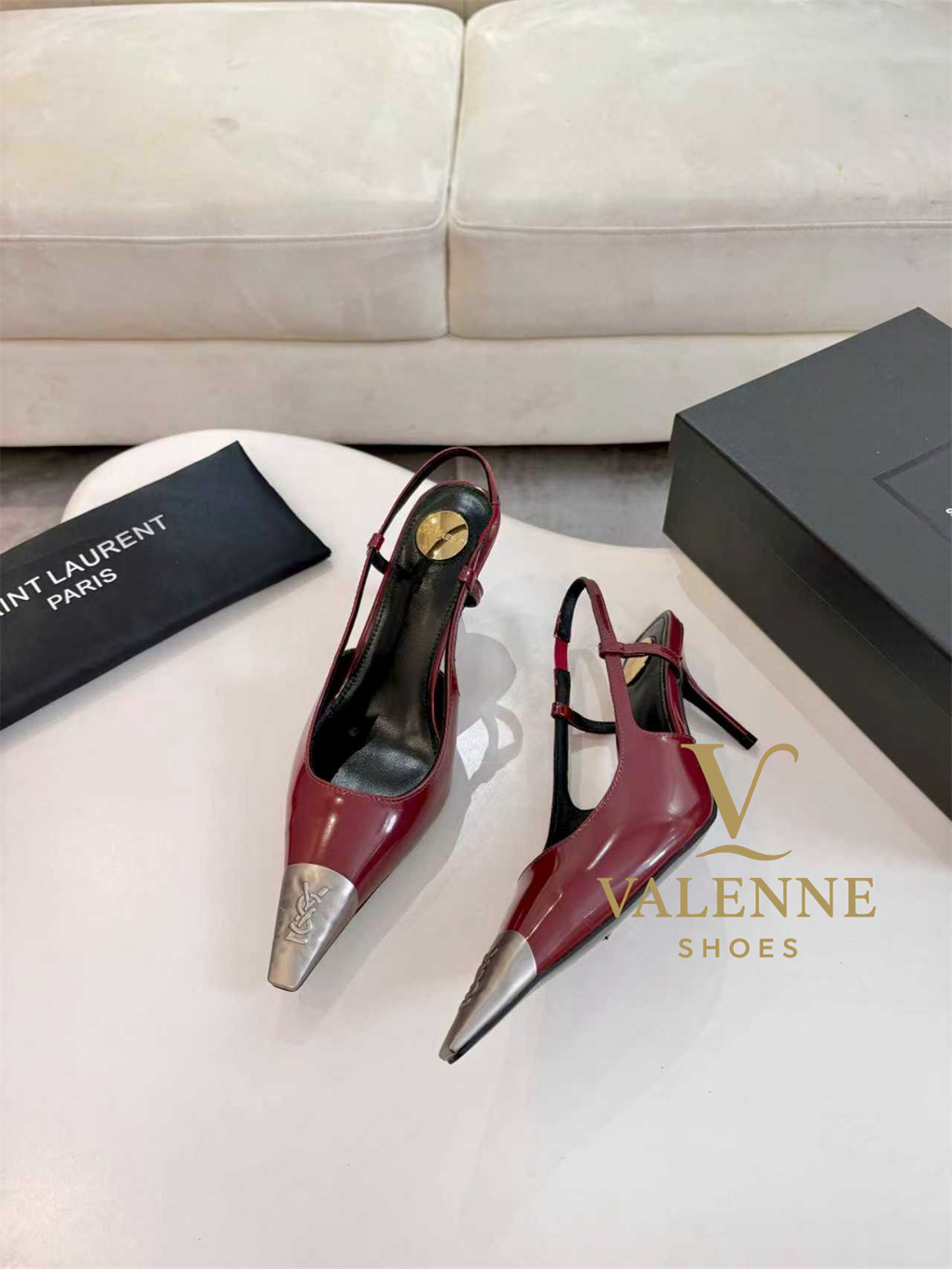 YSL Yves Saint Laurent Pointed-Toe high heels