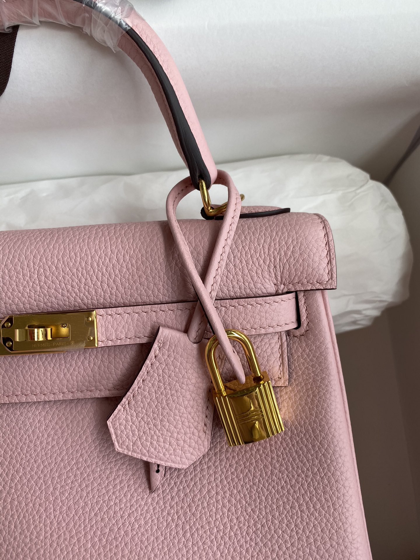 Hermes Kelly #3Q Rose Sakura 25-32cm TOGO