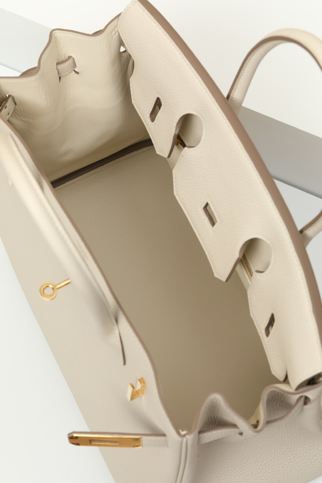 Hermes Birkin #10 Craie 25-35cm TOGO