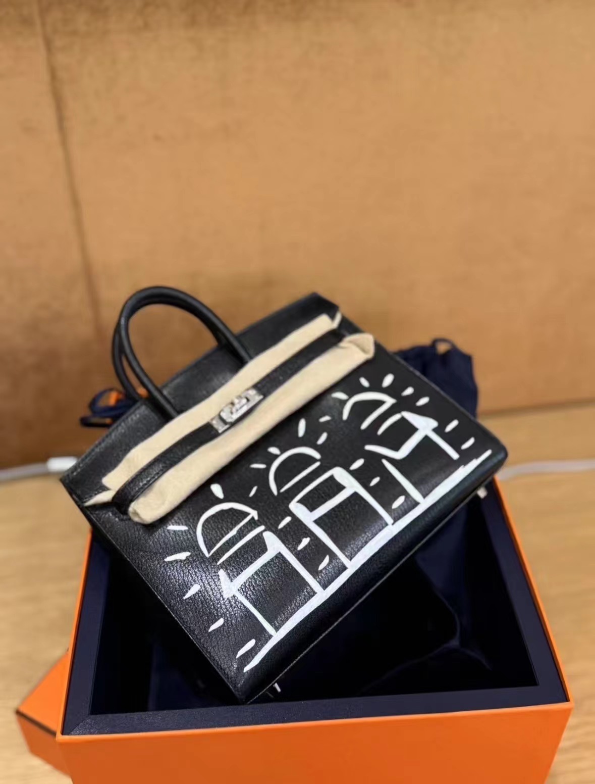 Hermes Birkin Disco Faubourg 20cm  in-stock