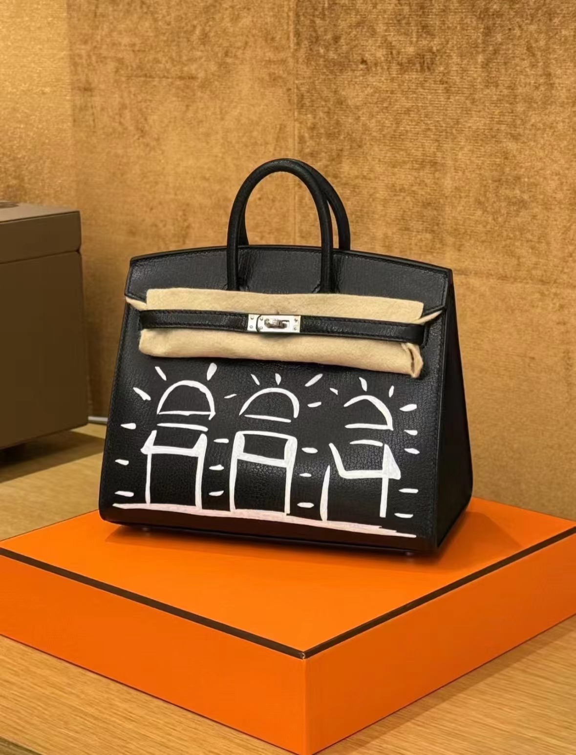 Hermes Birkin Disco Faubourg 20cm  in-stock
